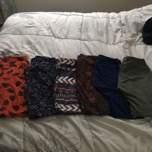 Lularoe leggings lot OS
